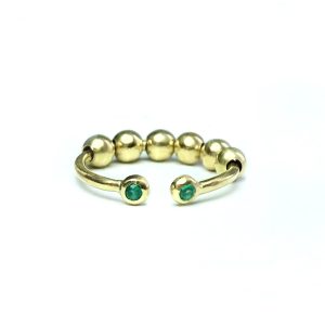 Anillo anti ansiedad oro